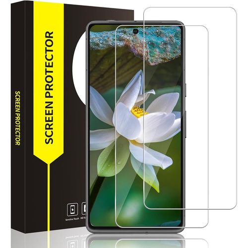 Aefj-2 Pack Verre Trempé Pour Google Pixel 7 5g, Dureté 9h Anti Rayures Vitre Protection+ Film Caméra Verre, 2,5d Bord Rond Sans Bulle, Tactile Sensible, Hd Ultra Google Pixel 7 Protection Écran