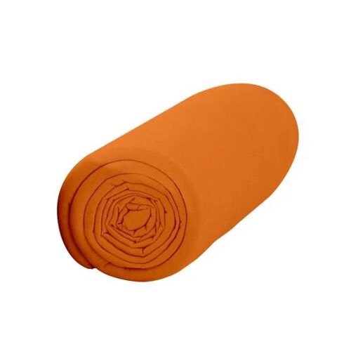 Drap Housse - La Maison D'amelie - Intimity - 90x190 Cm - Coton - Mandarine
