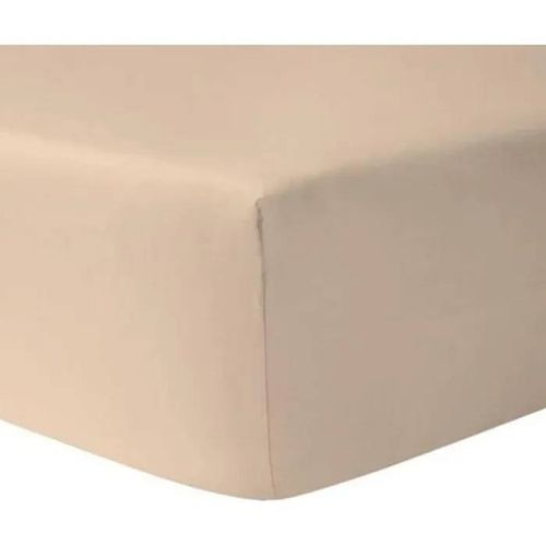 Housse De Couette 220x240 Ivoire + 2 Taies + 1 Drap Housse 140x190 57 Fils Par Centimètre Carré 100% Coton Homerokk