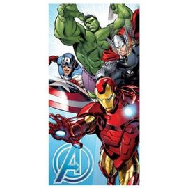 Serviette De Plage - Marvel - Avengers - 70cm X 140cm - 100% Coton - Lavable En Machine