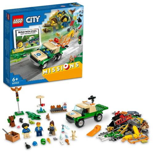 LEGO City - Missions de sauvetage des animaux sauvages - 60353