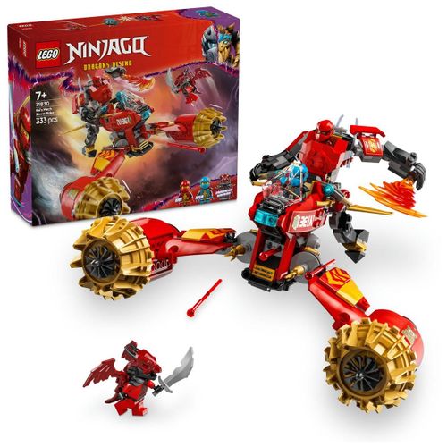 LEGO NINJAGO - La moto tempête du robot de Kai - 71830
