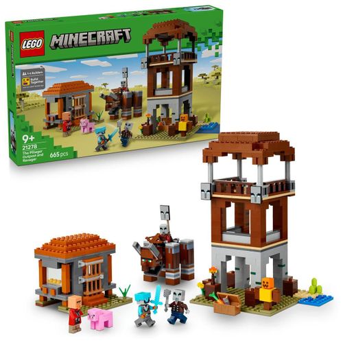 LEGO Minecraft - L'avant-poste de pillards et le ravageur - 21278