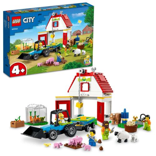 LEGO City - La grange et les animaux de la ferme - 60346