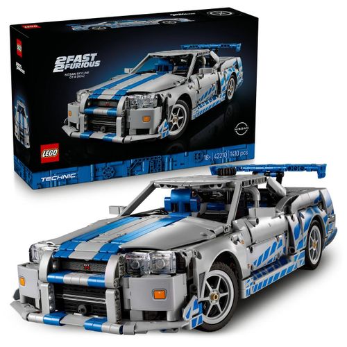 LEGO Technic - Voiture Nissan Skyline GT-R (R34) 2 Fast 2 Furious - 42210