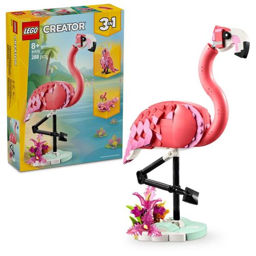 LEGO Creator - Animaux sauvages : le flamant rose - 31170