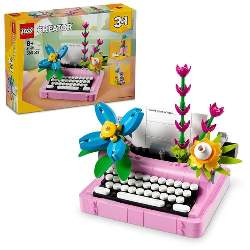 LEGO Creator - La machine à écrire avec des fleurs - 31169