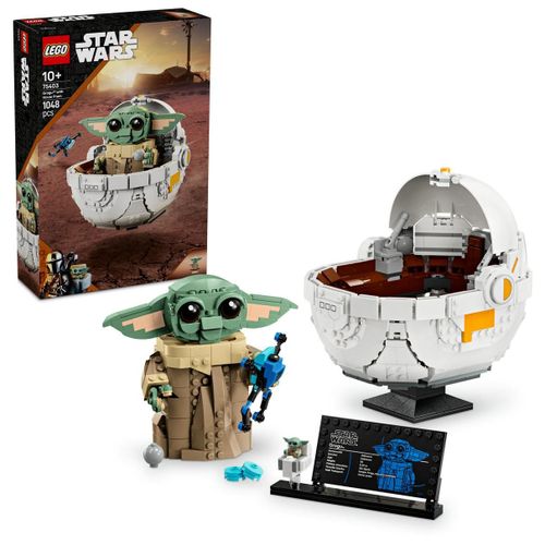 LEGO Star Wars - Grogu et son landau - 75403