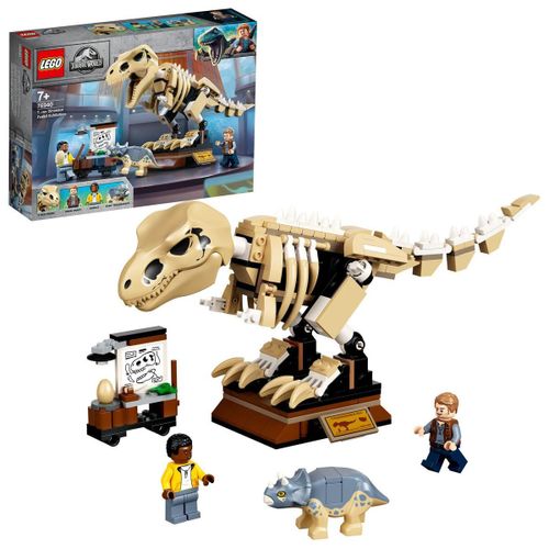 LEGO Jurassic World - L'exposition du fossile du T. Rex - 76940