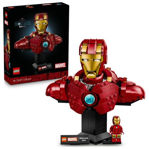 LEGO Marvel - Buste d'Iron Man MK4 - 76327