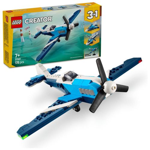 LEGO Creator - Aéronef : l'avion de course - 31160