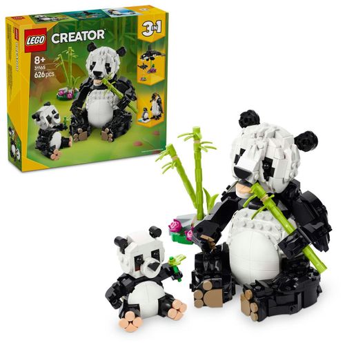 LEGO Creator - Animaux sauvages : la famille de pandas - 31165