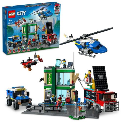 LEGO City - La course-poursuite de la police à la banque - 60317