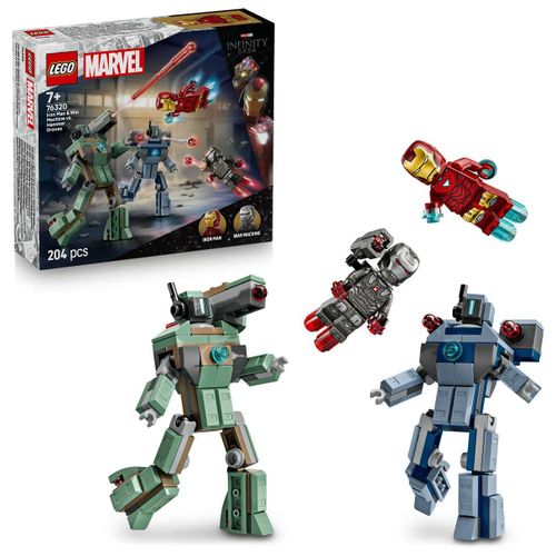 LEGO Marvel - Iron Man et War Machine contre les drones de Hammer - 76320