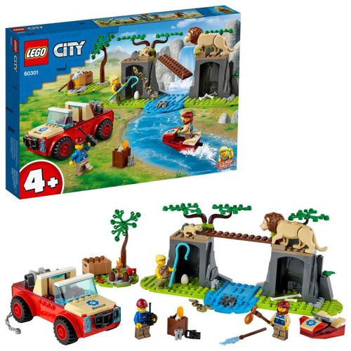 LEGO City - Le tout-terrain de sauvetage des animaux sauvages - 60301