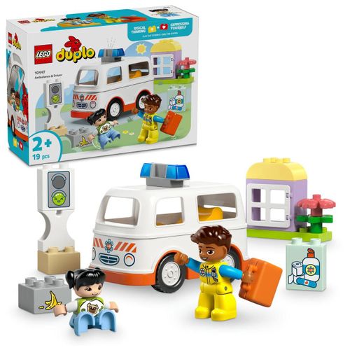 LEGO DUPLO - L'ambulance et le chauffeur - 10447