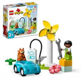 LEGO DUPLO - L'éolienne et la voiture électrique - 10985