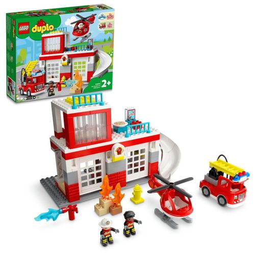 LEGO 10970 - La caserne et l'hélicoptère des pompiers