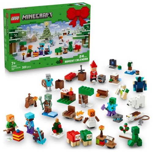 LEGO Minecraft - Calendrier de l'Avent LEGO Minecraft 2025 - 21280
