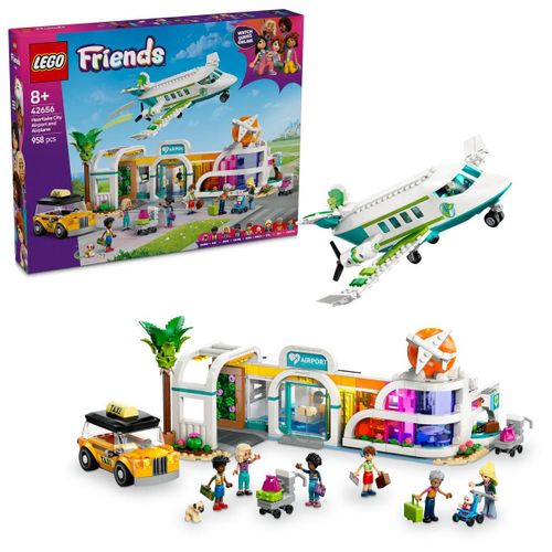 LEGO Friends - L'aéroport et l'avion de Heartlake City - 42656