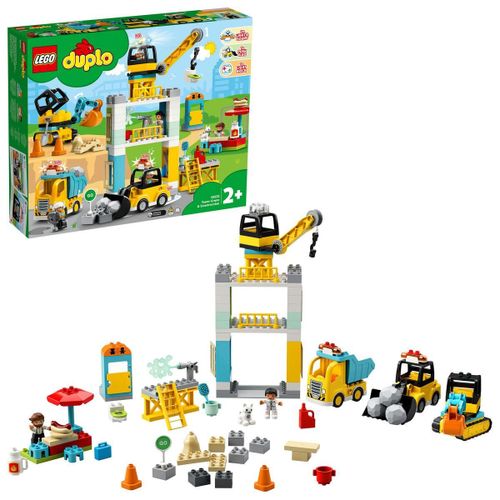LEGO DUPLO - La grue et les engins de construction - 10933