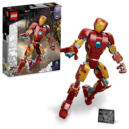 LEGO Marvel - L'armure articulée d'Iron Man - 76206
