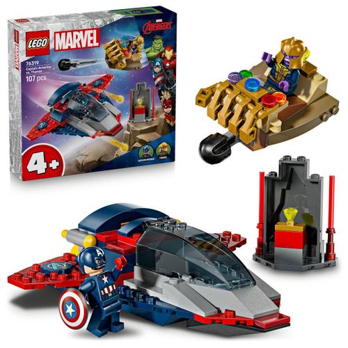 LEGO Marvel - Captain America contre Thanos - 76319