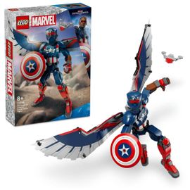 LEGO Marvel - Figurine du nouveau Captain America à construire - 76296