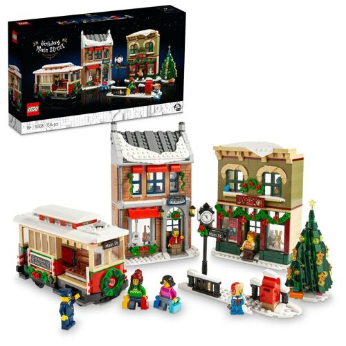 LEGO Icons - La grande rue décorée pour les fêtes - 10308