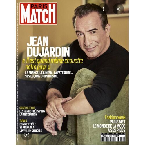 Paris Match 3988 Jean Dujardin