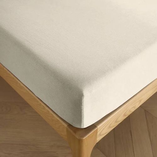 Drap Housse 90 X 190 Cm Bonnet 30 Cm "Prémium" Pour Lit 1 Place - Prémium Sable