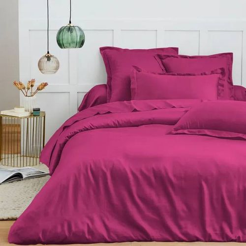 Housse De Couette 260 X 240 Cm "Prémium" Pour Lit 2 Places King Size - Prémium Magenta