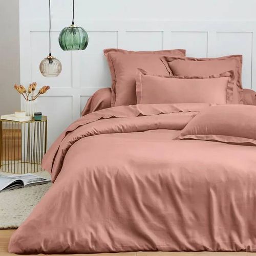 Housse De Couette 260 X 240 Cm "Prémium" Pour Lit 2 Places King Size - Prémium Vieux Rose