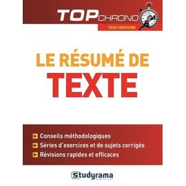 Le Résumé De Texte