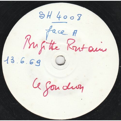 Brigitte Fontaine: Le Goudron / Les Beaux Animaux 45t 17cm Vinyl White Label