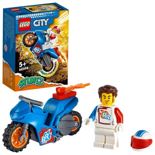 LEGO City - La moto de cascade Fusée - 60298