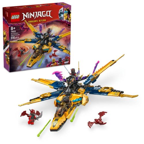 LEGO NINJAGO - Le super avion tempête de Ras et Arin - 71833