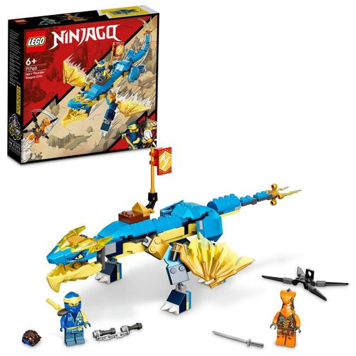 LEGO NINJAGO - Le dragon du tonnerre de Jay - Évolution - 71760