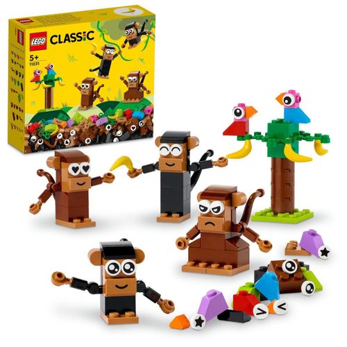 LEGO Classic - L'amusement créatif avec des singes - 11031