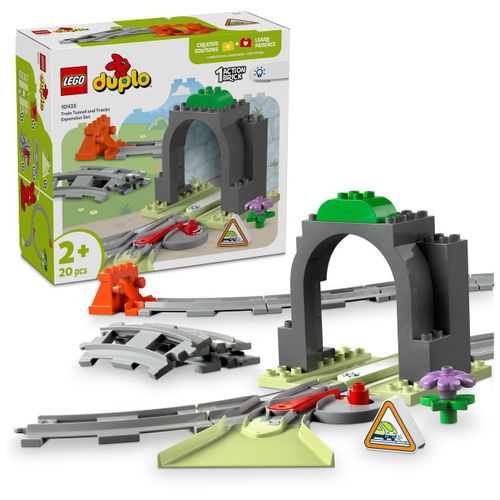 LEGO DUPLO - Set d'extension : Les rails et le tunnel du train - 10425