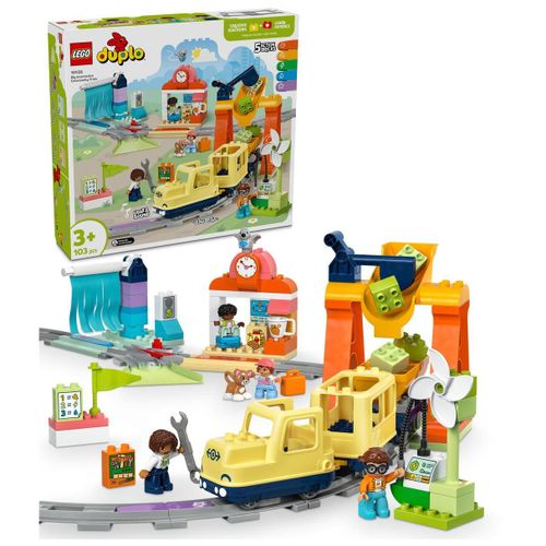 LEGO DUPLO - Le grand train communautaire interactif - 10428
