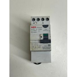 Interrupteur différentiel AEG 605825 ¿ 40A 2P 230V  30¿mA ¿ Bon état