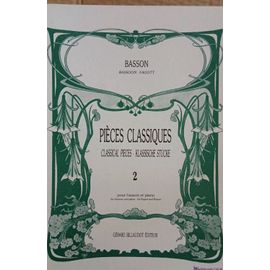 Pièces Classiques Pour Basson - Volume 2 - Billaudot