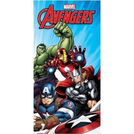 Serviette De Plage - Avengers - Marvel - 70x140cm - Multicolore - Synthétique