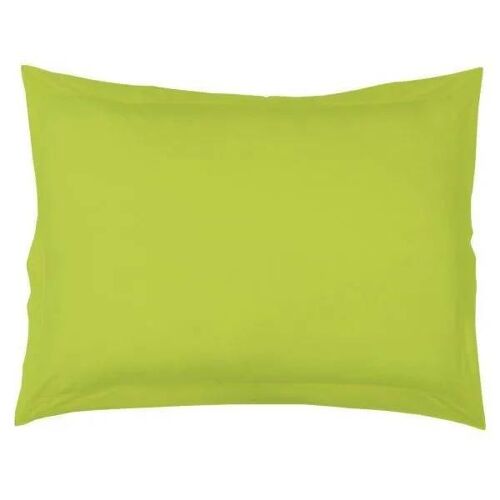 Taie D'oreiller - Coeur De Coton - 50x70 Cm - Vert - Coton Naturel - Lavable