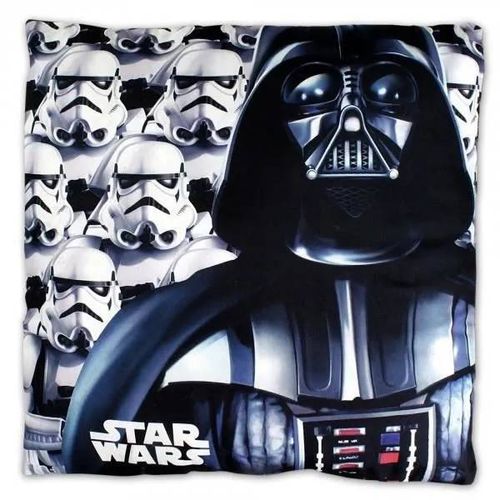 Coussin - Star Wars - 35 X 35 Cm - 100% Polyester - Confortable - Idéal Pour Enfants
