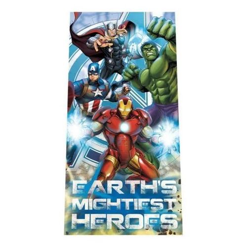 Serviette De Bain - Avengers - 70x140 Cm - 100% Coton - 300g - Rectangulaire
