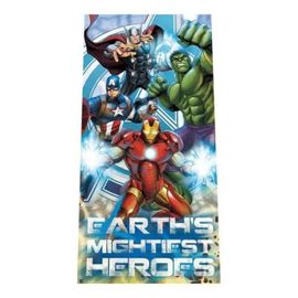 Serviette De Bain - Avengers - 70x140 Cm - 100% Coton - 300g - Rectangulaire