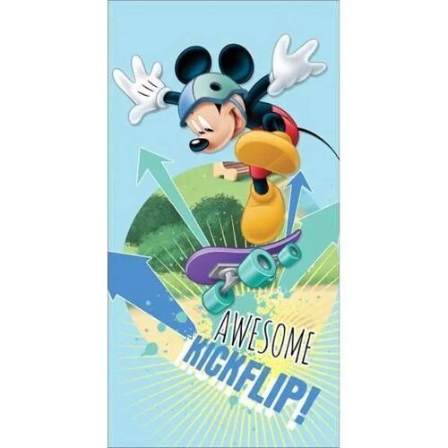 Mickey Disney Serviette De Bain 70 X 140 Cm