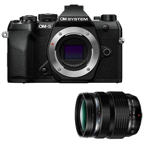 OM SYSTEM OM-5 Mark II Noir + 12-40 mm f/2,8 PRO II